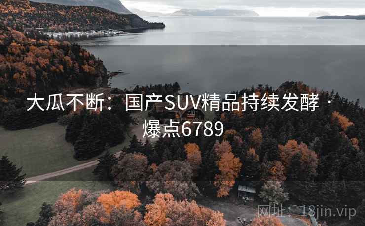 大瓜不断：国产SUV精品持续发酵 · 爆点6789  第2张