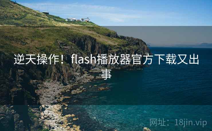 逆天操作!flash播放器官方下载又出事